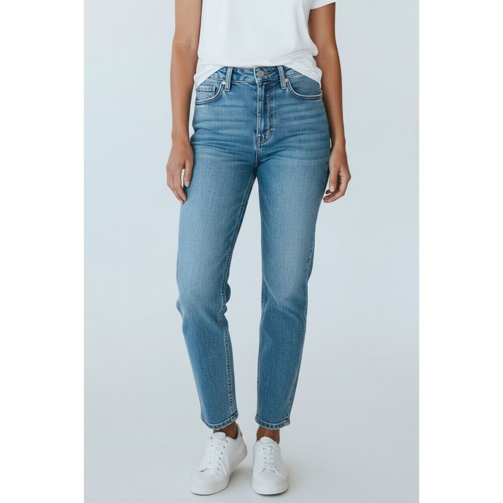 Hollister Womens Jean Leggings Size 5R W27 L29 Light Wash Denim Stretchy & Comfo